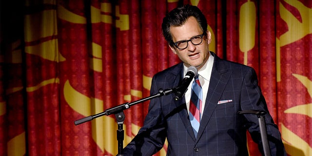 TCM Primetime Host Ben Mankiewicz speaks onstage at the screening of 'Gone with the Wind' at the 2019 TCM 10th Annual Classic Film Festival on April 14, 2019, in Hollywood, California. 