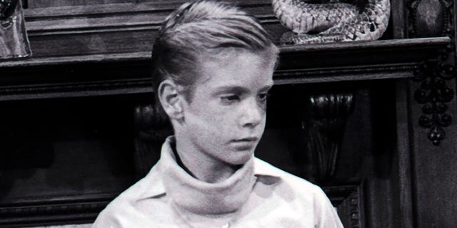 Kim Tyler appeared in numerous sitcoms during the 1960s including 'The Addams Family'.