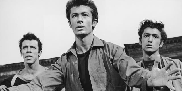 George Chakiris (center) said he was eventually typecast once he began doing television.