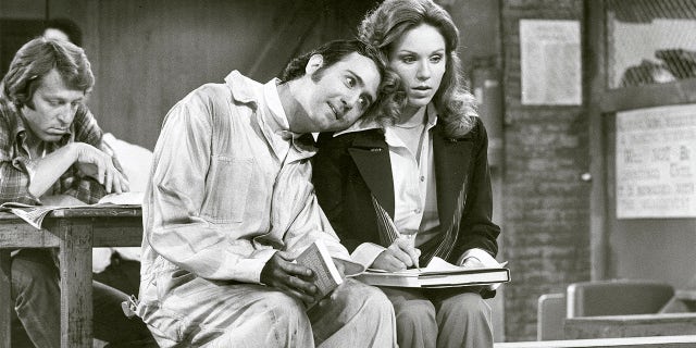 Andy Kaufman (pictured here with Marilu Henner) passed away in 1984 at age 35 from cancer.