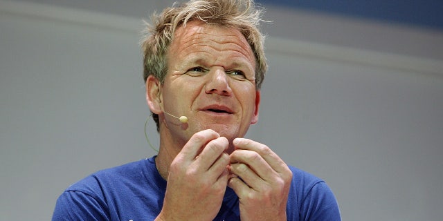 Gordon Ramsay, seen here at the 2009 Good Food and Wine Show in Sydney, Australia, collaborated with a California master sommelier to create his eponymous wine label.