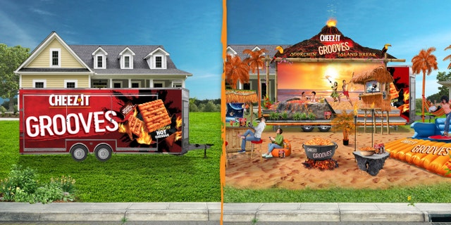 Cheez-It is giving away one of three "Spring Break-In-A-Box" experiences inspired by the brand’s three Grooves crackers flavors.