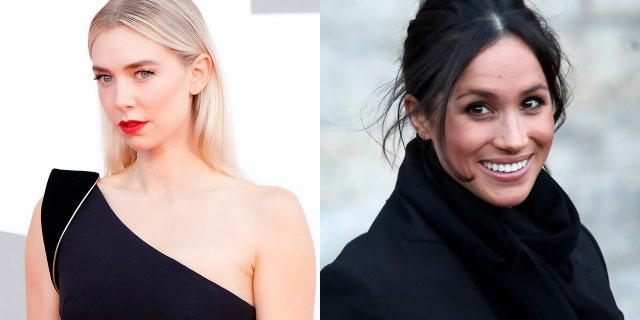 Vanessa Kirby revealed her thoughts on Meghan Markle revealing she and Prince Harry watched 'The Crown.'