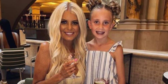 Kassidi Kurill and her 9-year-old daughter Emilia.