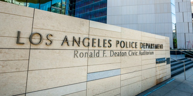 Los Angeles Police Department building downtown. The LAPD said nearly a third of officer-involved shootings this year involved people with mental illness. 