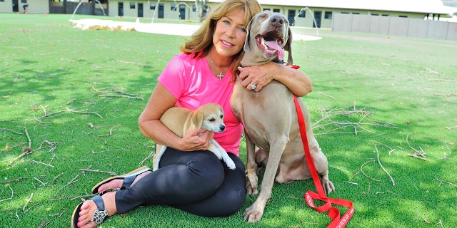 Big Dog Ranch Rescue founder and president Lauree Simmons in South Florida. 