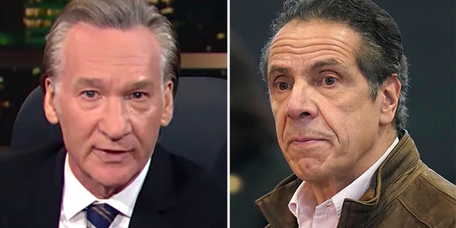 Bill Maher claims Andrew Cuomo "has no friends now." (HBO/Associated Press)