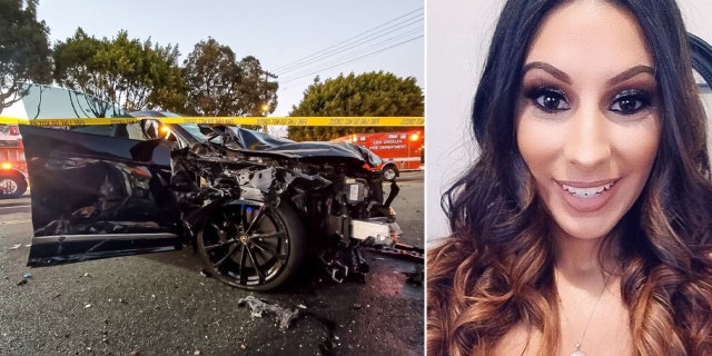 Monique Munoz, 32, died at the scene. (LAPD West Traffic Division)
