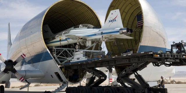 NASA’s Super Guppy Turbine continues to support America’s space program today. (Credit: NASA)