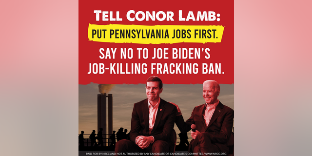 The National Republican Congressional Committee is putting up billboards in Pennsylvania's 17th Congressional District that take aim at Democratic Rep. Conor Lamb over the issue of fracking.
