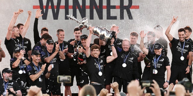 Team New Zealand wins the America's Cup