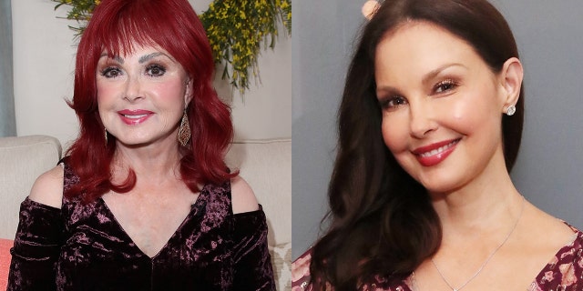 Naomi Judd, at left, along with one of her two daughters, Ashley Judd. 