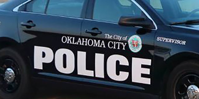 A Oklahoma City Police Department vehicle.