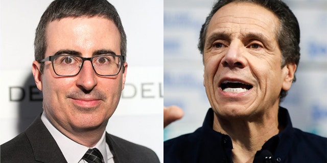 John Oliver ripped into New York Gov. Andrew Cuomo during the latest episode of 'Last Week Tonight.'