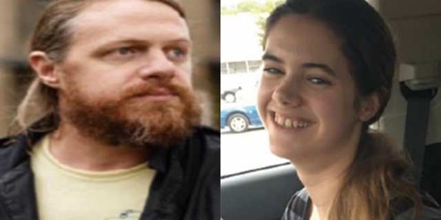 An amber alert was issued for Daphne Westbrook (right), who was last seen with her noncustodial father, John Westbrook (left), in Tennessee in October 2019.