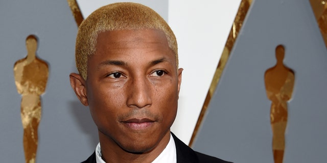 Pharrell Williams said he was cousin of Donovon W. Lynch, one of two people who died in a series of shootings in Virginia Beach on Friday.  (Photo by Ethan Miller / Getty Images)