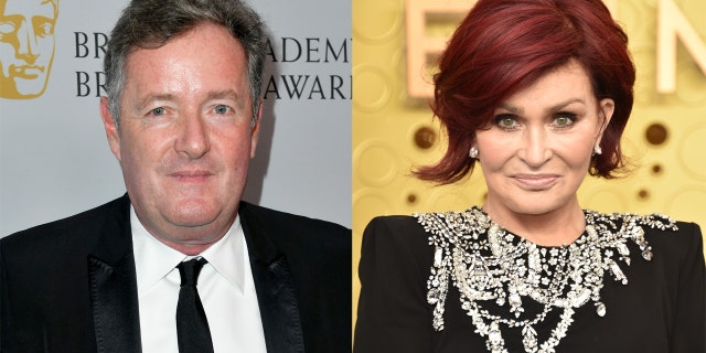 Piers Morgan says Sharon Osbourne has paid a heavy price for defending him. (Getty Images)