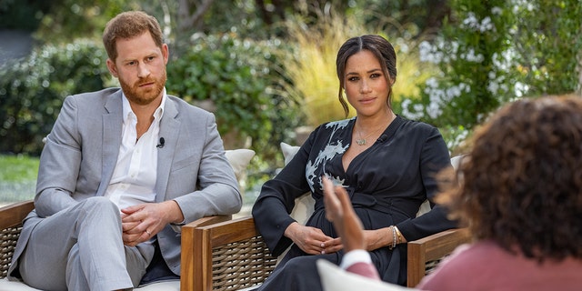 Piers Morgan criticized Prince Harry and Meghan Markle's interview with Oprah Winfrey and said he did not believe the claims they made.  (Getty Images)