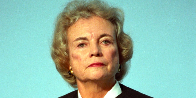 U.S. Supreme Court Justice Sandra Day O'Connor is seen in Washington, Nov. 12, 1991.