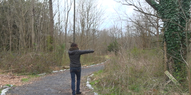 Celeste Lomax describes the 7 acres of land that the Browns Mill Forest sits on. (Source/FNC Jayla Whitfield) 