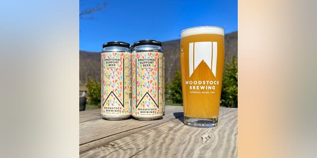Woodstock Brewing has created an Emotional Support Beer, a Citra IPA that will benefit select charities. (Woodstock Brewing)
