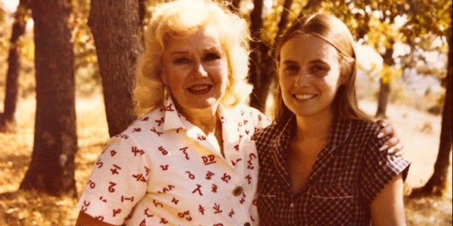 Ginger Rogers and her personal assistant/pal Roberta Olden.