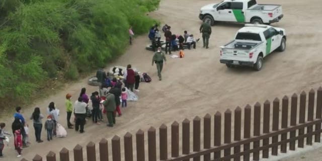 Drone footage from Abram-Perezville, Texas on March, 29, 2021.