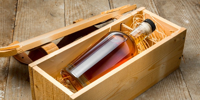 If you are collecting whiskey, it is recommended that you keep it stored in the upright position to help keep the cork sealed.