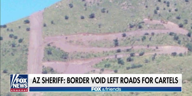 Sheriff Mark Dannels said 5-6 groups cross daily where fencing incomplete on the Arizona border.