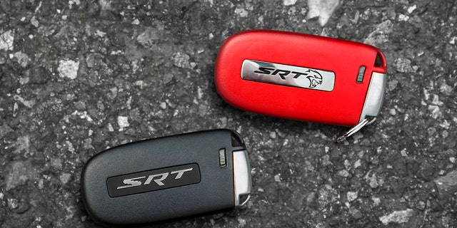 Dodge Hellcat models already come with two remote controls, including a black one that limits power to 500 hp.