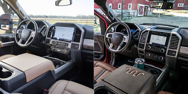 The 2022 interior is slightly changed from 2021.