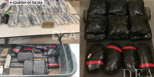 The DEA says that 90% of the drugs come through the southwest border from Mexico (Stephanie Bennett/Fox News).