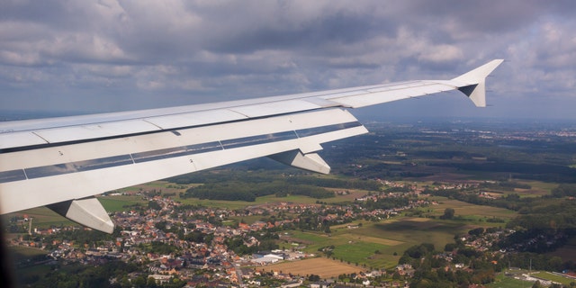 view from a plane