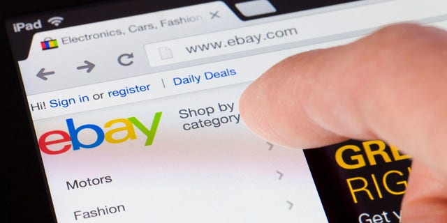 Browse the ebay webpage for buying and selling