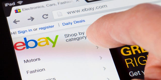 Browse the ebay webpage for buying and selling