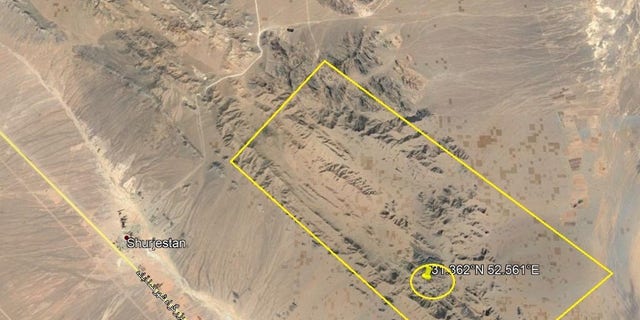 An image showing what the NCRI is the site of the facility after it was scrubbed. (NCRI/Google Earth)