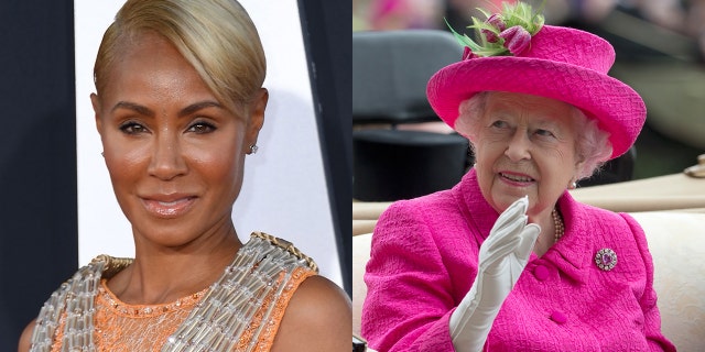 Jada Pinkett Smith shared the picture of a photoshopped Queen Elizabeth on 'Red Table Talk' on Sunday.