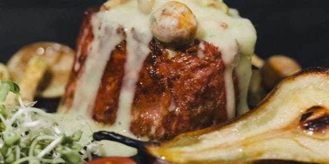 Juicy Marbles says its new plant-based filet mignon are "ultra-tender" and mimic the muscle texture and marbling of traditional steaks