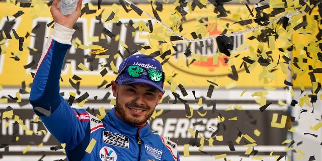 Larson won the March 7 Cup Series race at Las Vegas Motor Speedway