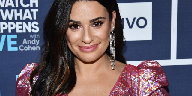 Lea Michele on "Watch What Happens Live with Andy Cohen." (Charles Sykes/Bravo/NBCU Photo Bank via Getty Images)