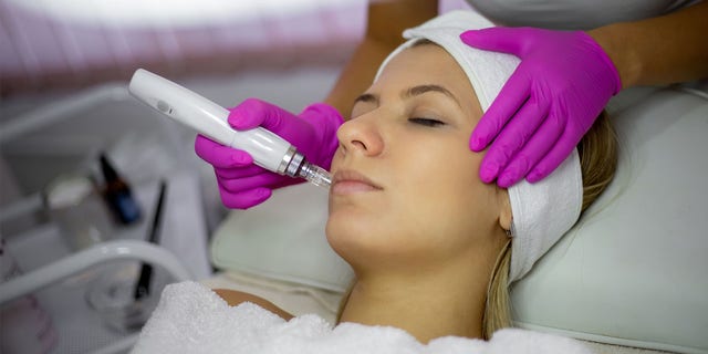 According to Chiu, microneedling (pictured) has remained in demand during this time.
