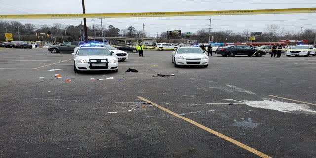 The scene of the shooting Friday in Nashville, Tenn. (Metropolitan Nashville Police Department)