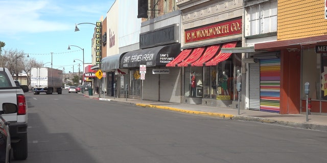 Nogales Mayor Arturo says closed borders and a global pandemic are taking a toll on his town and forcing many businesses to close. (Stephanie Bennett/Fox News).