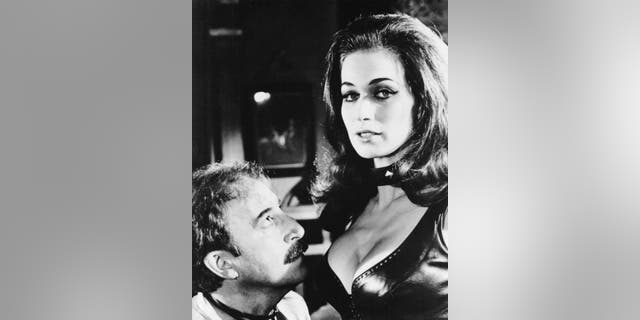 Peter Sellers with Valerie Leon