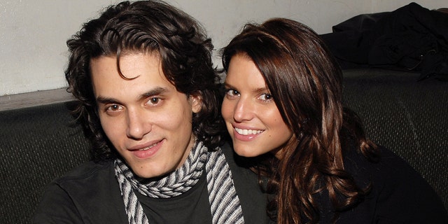 John Mayer and Jessica Simpson in 2007. 