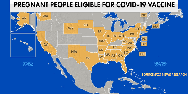 Many states have made pregnant women eligible to get a COVID-19 vaccine. 