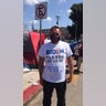 A T-shirt plea to President Joe Biden is seen at a migrants camp, where asylum seekers wait for U.S. authorities to allow them to start their migration process outside the El Chaparral crossing port in Tijuana, Baja California state, Mexico, on March 21, 2021. President Biden's pledge of a more humane approach has sparked a new rush to the border, threatening to become a huge political liability. Republicans are accusing him of opening the country's doors to illegal border crossers and sparking a "crisis" on the U.S.-Mexico frontier, while migrants out of Migrant Protection Protocols (MPP) program are stranded along the U.S.-Mexico border without knowing when or how they will be able to start their migratory process with U.S. authorities.