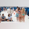 Beachgoers flock to Clearwater Beach, Florida, during spring break, as the coronavirus pandemic continues. March 19, 2021. REUTERS/Octavio Jones