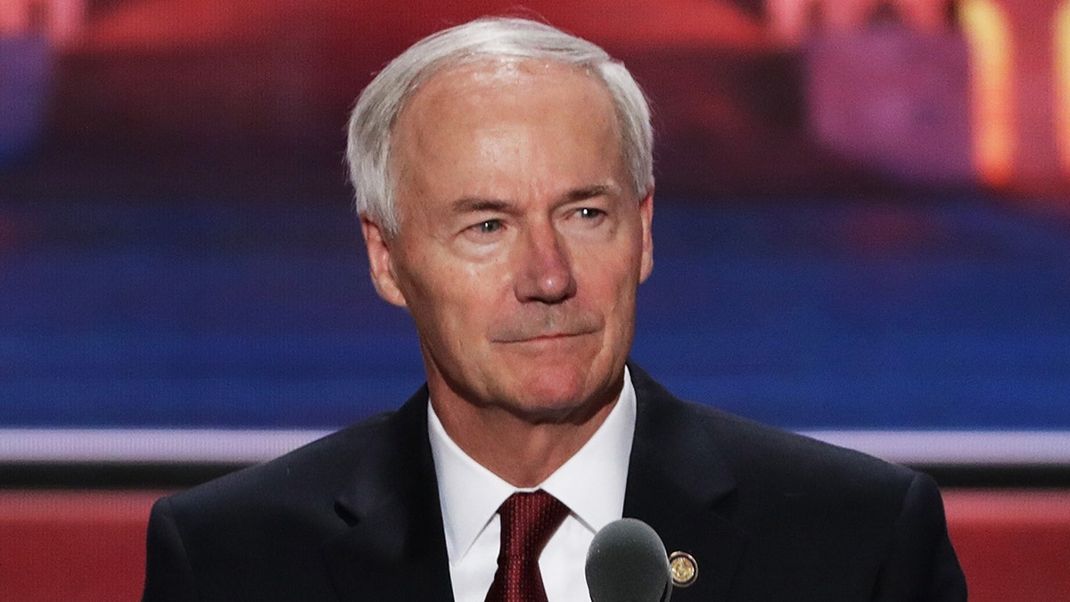 Photo of Arkansas Gov. Hutchinson