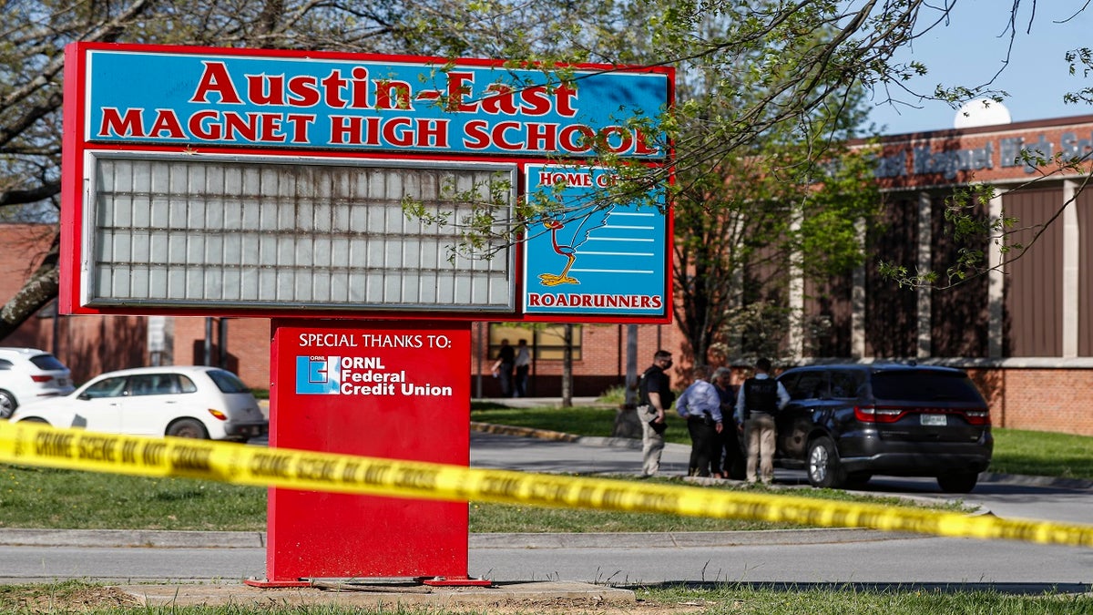 The Austin-East Magnet High School won't hold classes Tuesday or Wednesday. (AP)